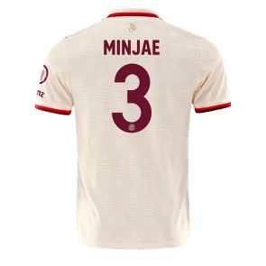 Bayern Munich Kim Min-jae #3 Alternativní Dres 2024-25 Krátký Rukáv